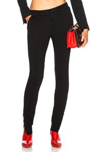 Cotton Citizen Milan Ankle Zip Jogger In Black