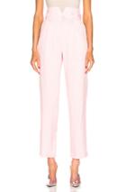 Fleur Du Mal V-waist Trouser In Pink