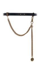 Givenchy Shiny Leather One Buckle Belt In Black