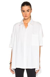 Isa Arfen Handkerchief Top In White