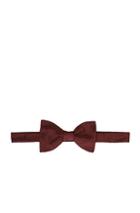 Lanvin Grosgrain Bow Tie In Red
