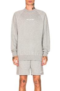 Aime Leon Dore Logo Crewneck Sweatshirt In Gray