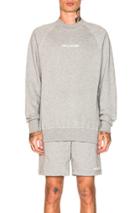 Aime Leon Dore Logo Crewneck Sweatshirt In Gray
