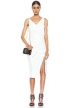 Altuzarra Lotus Lyocell-blend Drape Dress In White