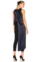 Juan Carlos Obando Asymmetric Holes Top In Blue