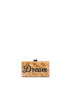 Edie Parker Jean Dream Clutch In Neutrals,orange