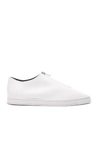 Stella Mccartney Zip Loafers In White