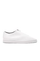 Stella Mccartney Zip Loafers In White