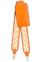 Fendi Bag Strap In Orange