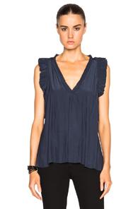 Calvin Rucker Fwrd Exclusive Lose My Breath Top In Blue