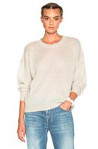 Isabel Marant Etoile Clifton Mohair Sweater In Neutrals
