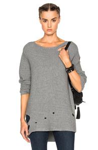 Rta Jules Sweater In Gray