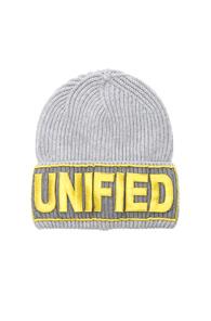 Versace Unified Beanie In Gray
