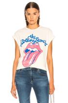 Madeworn Rolling Stones Crew Tee In Neutrals