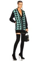 Philosophy Di Lorenzo Serafini Cardigan In Black,green,geometric Print