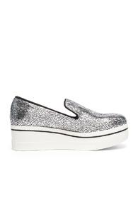 Stella Mccartney Binx Platform Shoes In Metallics