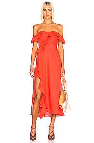 Beau Souci Luciana Dress In Orange