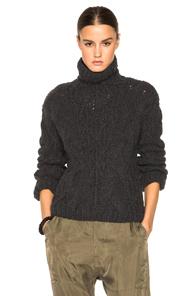 Calvin Rucker Rich Girl Sweater In Gray