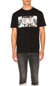 Palm Angels Buzer Beater Tee In Black