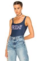 Alberta Ferretti Friday Swimsuit In Blue