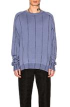 Haider Ackermann Oversized Sweater In Purple,stripes