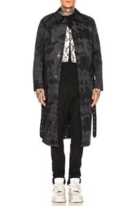 1017 Alyx 9sm Mackintosh Formal Coat In Camo,black,gray