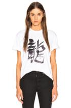Vetements Dragon Chinese Zodiac T Shirt In White