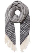 Isabel Marant Clemence Scarf In Blue,abstract
