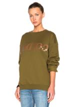 Golden Goose Elise Sweatshirt In Green