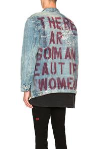 Warren Lotas Beautiful Women Destroyed Trucker In Blue