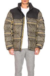 The North Face Black Box 1992 Nuptse Jacket In Abstract,green