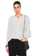 Ulla Johnson Filipa Top In Stripes,white