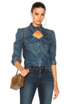 Jean Atelier Clint Button Down Shirt In Blue