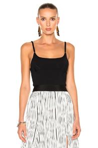 J.w. Anderson Shaping Detail Cami Tank Top In Black