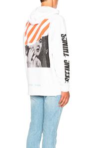 Off-white Photocopy Hoodie In White