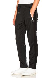 Off-white Diag Brushed Trackpants In Black