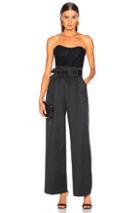 Marissa Webb Frances Wool & Lace Jumper In Black