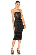 Norma Kamali Studded Dress In Black