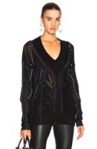 Rag & Bone Lucie Sweater In Black,blue