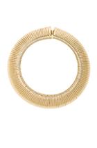 Saint Laurent Oversize Serpent Chain Necklace In Metallics