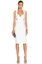 Nicholas Techno Bi Stretch Bra Dress In White