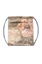 Givenchy Printed Drawstring Backpack In Brown