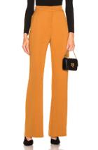 A.l.c. Dwight Pant In Brown,yellow