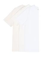 Maison Margiela Cotton Jersey Tee Set In White