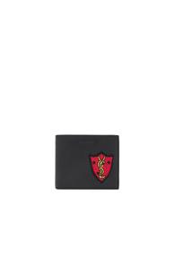 Saint Laurent Patch Billfold Wallet In Black