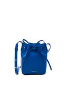 Mansur Gavriel Mini Mini Bucket Bag In Blue