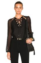 Altuzarra Benny Top In Black