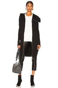 Drkshdw By Rick Owens Mountain Hoodie In Black