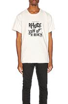 Rhude Son Of A Beach Tee In White