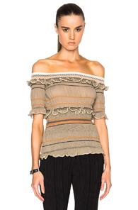 Peter Pilotto Atmos Top In Neutrals